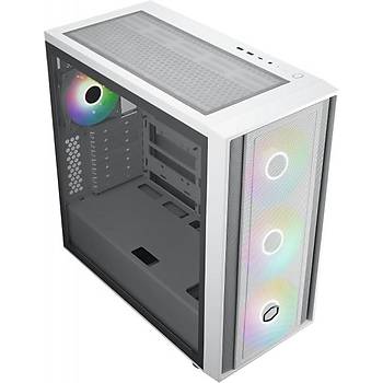 CM MasterBox 600 TG Beyaz ARGB ATX Kasa