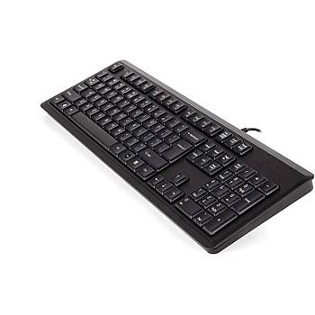 A4 Tech KR-92 Q USB Klavye Multimedya Siyah