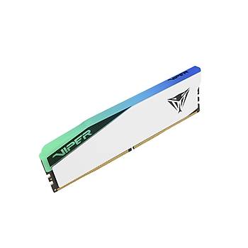 Patriot Viper Elite 5 RGB 32GB (1x32GB) DDR5 5600MHz CL38 Gaming Ram (Bellek) (PVER532G56C38W)