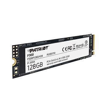 Patriot P300 128GB 1600/600MB/s NVMe M.2 SSD Disk (P300P128GM28)