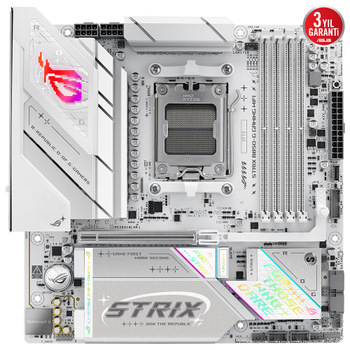 Asus Rog Strix B850-G GAMING WIFI, 4xDDR5, 4x M2, HDMI, DP, 2xType-C, Wi-Fi 7, Bluetooth v5.4, AM5 Soket GAMING Anakart
