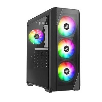 ZALMAN N5TF 600W 4X RGB FAN TEMBERLATX MIDT KASA