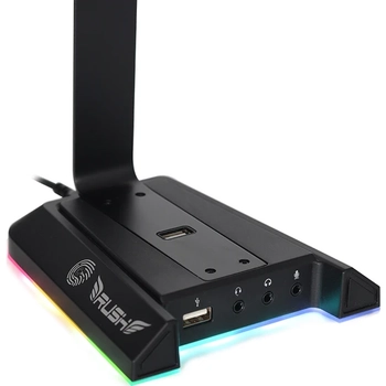 Rush Boomrack RHS801 Rgb USB 7.1 Surround (Ses kartl�) Kulakl�k Stand�