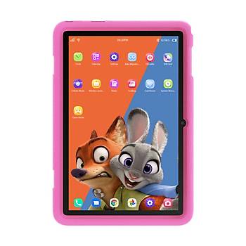 Blackview Tab8KIDS 10.1İnc 7GB Ram 128GB Hafıza 13MP kamera Android12 Pembe Kılıflı Tablet
