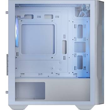 MSI MAG Forge M100R ARGB Fanl� Beyaz Micro ATX Oyuncu Kasas�