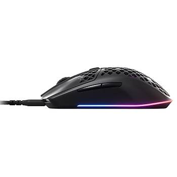 SteelSeries Aerox 3 2022 Onyx Kablolu Optik Oyuncu Mouse