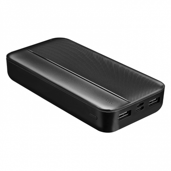 S-link P201 20.000 mAh LED G�stergeli Siyah Powerbank