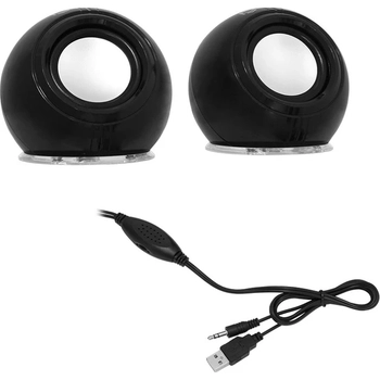 Frisby FS-2130U 2.0 RGB LED Stereo Speaker Siyah