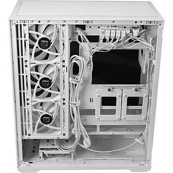 MSI Mag Pano 110R PZ ARGB ATX Beyaz Panoramik Gaming Kasa