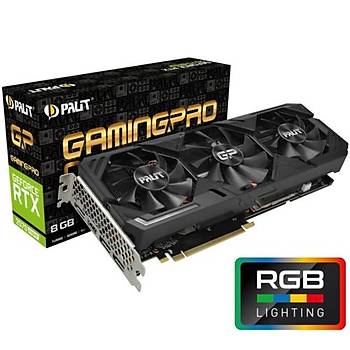Palit RTX2070 Sper GP x3 OC RGB 8GB 256Bit GDDR6 Ekran Kart