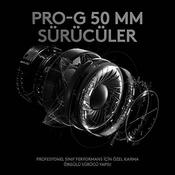 Logitech G Pro X 7.1 Surround Ses Oyuncu Kulaklığı 981-000818