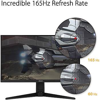 Asus Tuf Gaming VG279QL1A 27 HDR Gaming Ips Freesync ve G-Sync Uyumlu  1920x1080 1MS(MPRT) 165HZ DP HDMI  MM Vesa 3YIL Elmb Eyecare Gaming Monitr