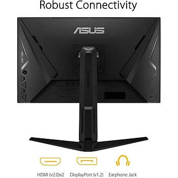 Asus Tuf Gaming VG279QL1A 27 HDR Gaming Ips Freesync ve G-Sync Uyumlu  1920x1080 1MS(MPRT) 165HZ DP HDMI  MM Vesa 3YIL Elmb Eyecare Gaming Monitör