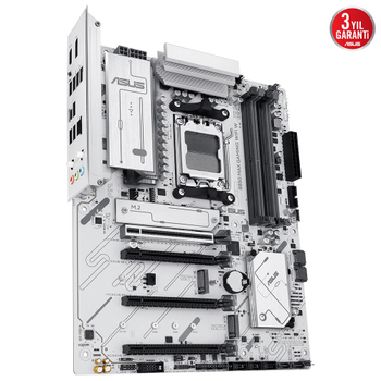 Asus B850 Max WiFi W 4xDDR5 3xM.2 HDMI DP Type-C Wi-Fi 6E Bluetooth v5.3 AM5 Gaming Anakart
