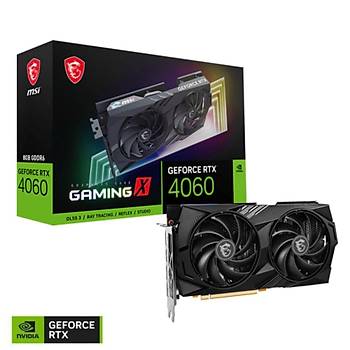 Msi GeForce RTX 4060 Gaming X 8G GDDR6 128B Ekran Kart