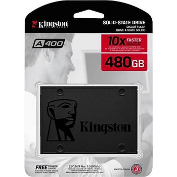 480GB Kingston A400 500/450MBs Sata SSD SA400S37/480G
