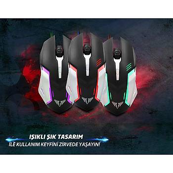 Everest SM-G72 Usb Siyah-G�m�� I��kland�rmal� Oyuncu Mouse