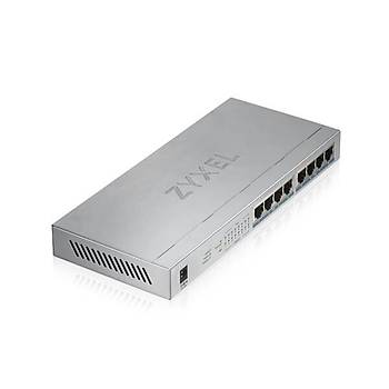 Zyxel GS-1008HP 8 Port 10/100/1000 Mbps Y�netilemez Gigabit PoE Switch