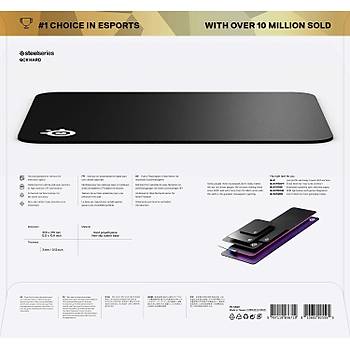 SteelSeries QcK Hard Surfaces (Sert Y�zey) Oyuncu Mousepad