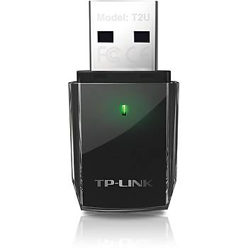 TP-LINK Archer T2U 600 Mbps Kablosuz Dual Band USB Adaptr