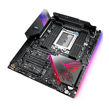 Asus Rog Zenith II Extreme Alpha AMD TRX40 STRX4 8 X DDR4 4600 4XM2 USB3.1 AX Wifi + BT Aura RGB Header 2lan Eatx Anakart