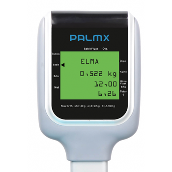 Palmx RLS1100D WSE Barkod Yaz�c�l� Terazi (15-30Kg.)