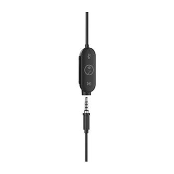 LOGITECH ZONE KABLOLU EARBUDS TEAMS GRAPHITE 981-001009