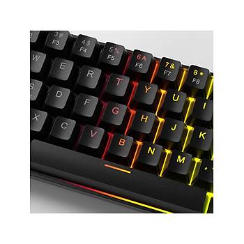 MageGee MK-BOX Pudding 68 Tu� RGB %65 TKL Red Switch Kablolu Siyah Mekanik Oyuncu Klavyesi