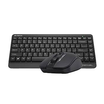 A4 Tech FG1112 2.4 Q FN-MM Mini Klavye+Mouse Set Siyah