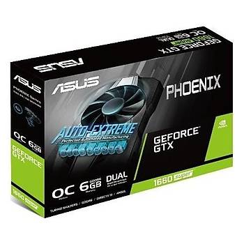 Asus Phoenix PH-GTX1660S-O6G  6GB 192Bit GDDR6 Ekran Kartý