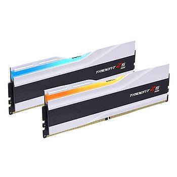 GsKill Trident Z5 RGB Beyaz DDR5-6400Mhz CL32 64GB (2x32GB) DUAL (32-39-39-102) 1.4V