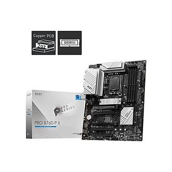 MSI Pro B760-P II 7200 Mhz 1700P ATX Anakart