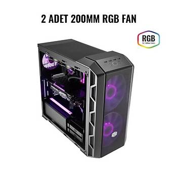 Cooler Master H500 750W 80+ RGB Mid Tower Bilgisayar Kasas