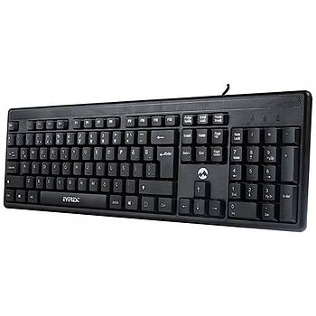 Everest KB-1002 Siyah USB Q Standart Klavye
