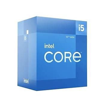 Intel Core i5-12600 6 Çekirdek 3.3 GHz LGA1700P Box Fanlı İşlemci