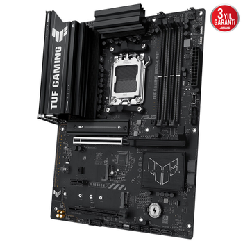 Asus TUF Gaming B850-E WiFi 4xDDR5 3xM.2 HDMI DP Type-C Wi-Fi 6E Bluetooth v5.3 AM5 Gaming Anakart