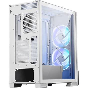 MSI MPG Velox 300R Airflow PZ Beyaz ARGB 1X120mm Fan E-ATX Gaming Bilgisayar Kasas�
