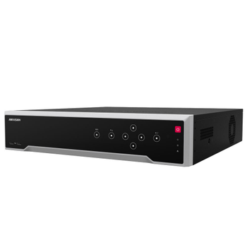 HIKVISION DS-8632NI-I8 32Kanal 12Mpix H265+ 8 HDD Deste�i 2160P Kay�t 320Mbps Bant Geni�li�i Metal Kasa 2 Port GigaBit Lan