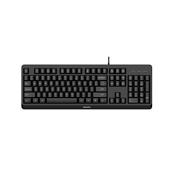 Philips SPK6207 Kablolu T�rk�e Q Klavye Siyah