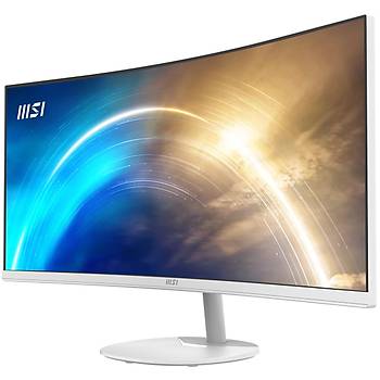 MSI Pro MP341CQW 34 n 3440x1440 (UWQHD) Curved 100Hz 1ms Anti-Glare Beyaz Monitor