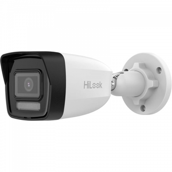 HiLook IPC-B120HA-LU 2Mpix 2,8mm Lens H265+ Dual Light 30Mt Gece Gr Dahili Mikrofon IP67 PoE Bullet IP Kamera
