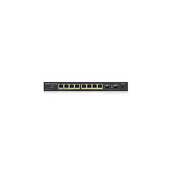 Zyxel GS1100-10HP 8 Port 10/100/1000 Mbps 2 SFP Port Ynetilemez PoE Switch