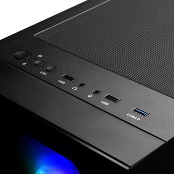 Gamdias Talos E2 Elite 500W Tempered Glass ARGB ATX Gaming Kasa