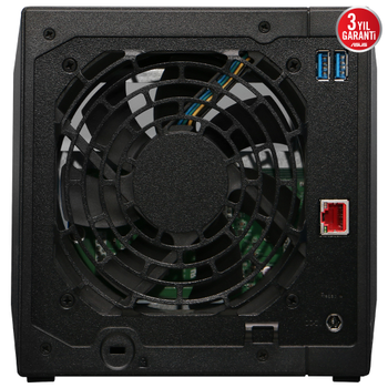 Asustor AS3304T V2 2Gb DDR4 Ram 4 Yuval� (4x20TB Destek) 1x2.5GbE Network 3xUSB 3.2 Tower NAS (Yedekleme) Depolama Cihaz�