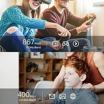 Tp-Lnk Archer T3U Nano 1300 MBPS Kablosuz Dual Band Usb Adaptr