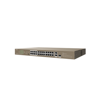 Tenda TEF1126P-24-250W 24Port 10/100 Ynetilemez Poe Swtch