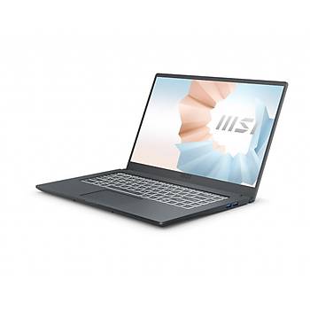 Msi NB Modern 15 A11SBL-444XTR I5-1135G7 8GB DDR4 MX450 GDDR5 2GB 512GB SSD 15.6 FHD Dos Koyu Gri Dizst Bilgisayar