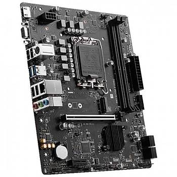MSI Pro H610M-E DDR4 3200Mhz OC Intel LGA1700 mATX Anakart
