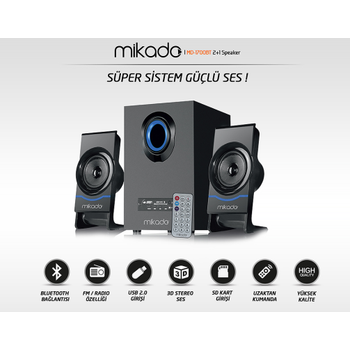 Mikado MD-1700BT Müzik Seti