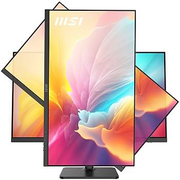 MSI Modern MD272QXP 27 Wide Quad HD Flat IPS 100Hz 1ms Adaptive Sync Pivot Type-C Monit�r